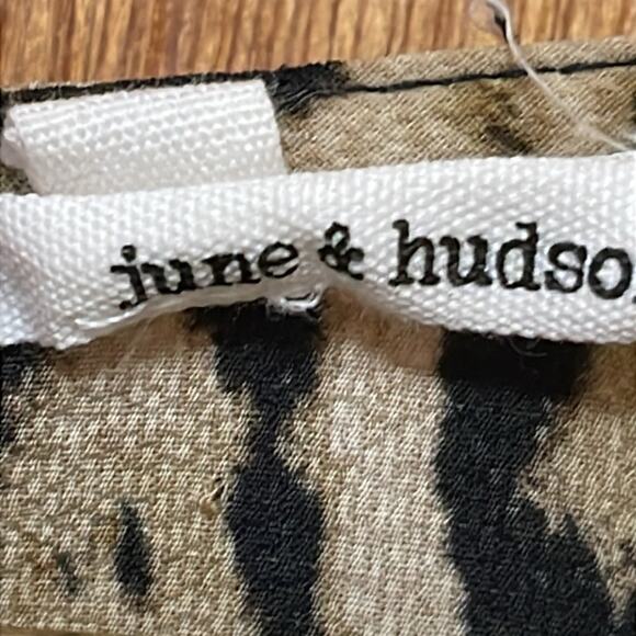 June & Hudson Leopard Print Jumpsuit. XL - Picture 2 of 4